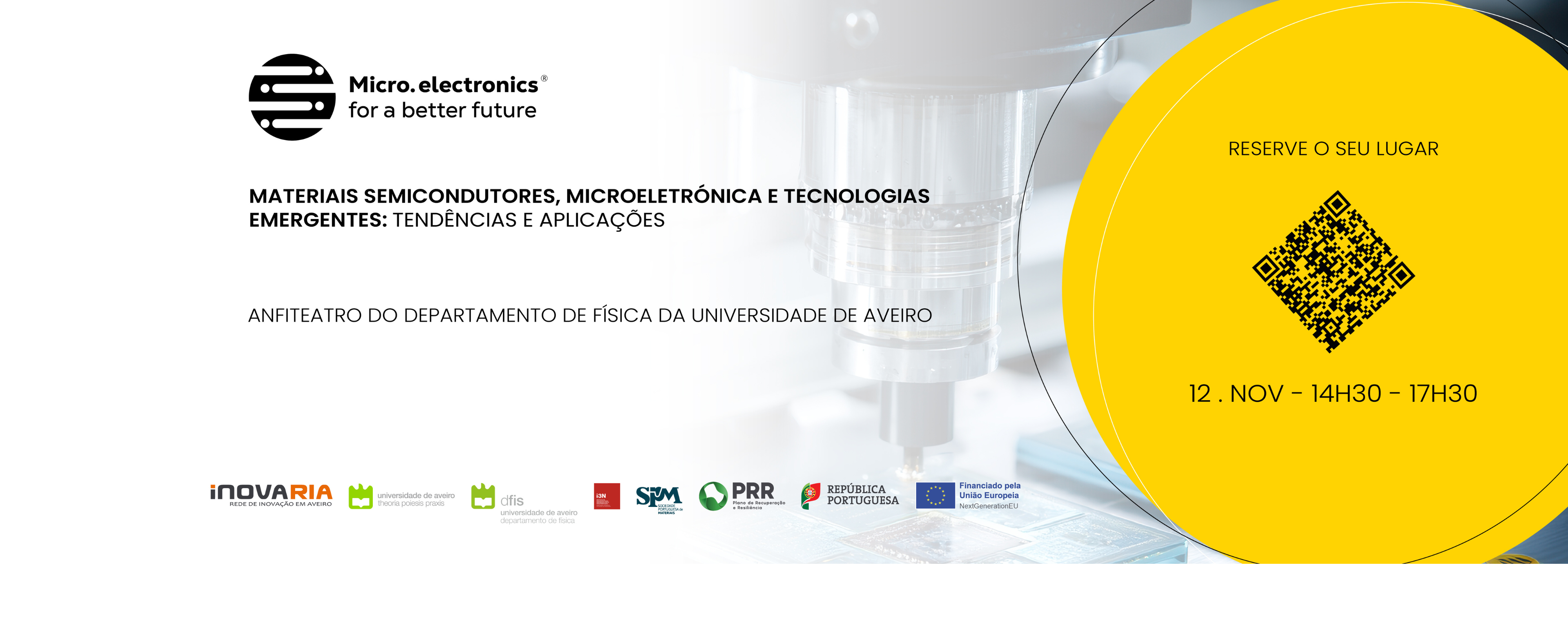 Workshop | Materiais Semicondutores, Microeletrónica e Tecnologias Emergentes