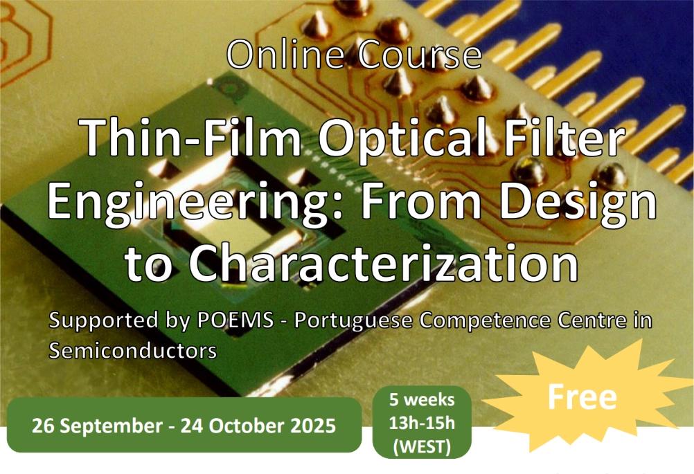 120 participantes no curso sobre Thin-Film Optical Filter Engineering 