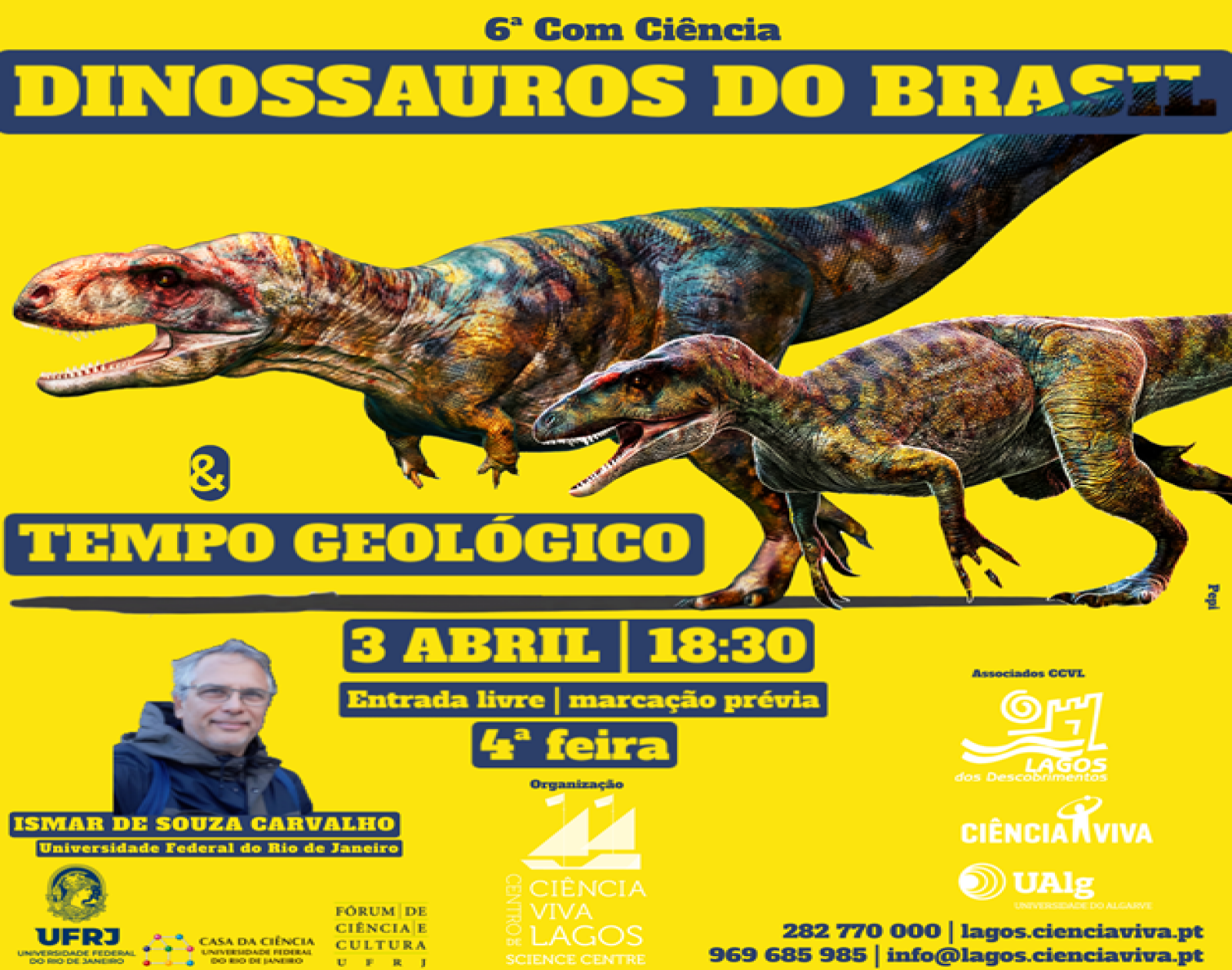 6 com Cincia - Dinossauros do Brasil e Tempo Geolgico