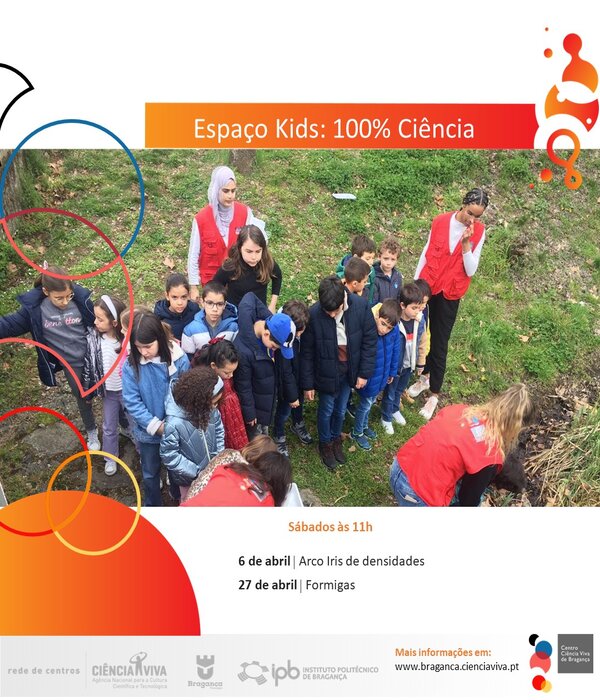Espao Kids:100 Cincia - Abril 2024