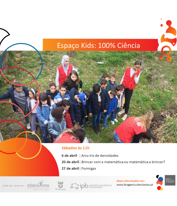 Espao Kids:100 Cincia - Abril 2024